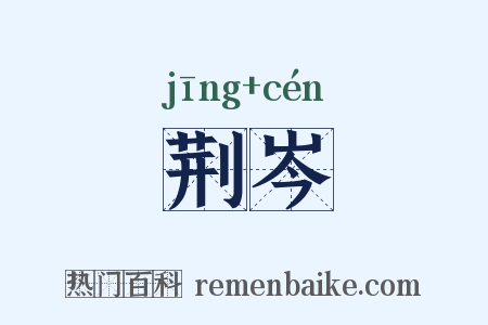荆岑是什么意思的图片